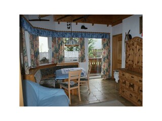 Gästehaus Passrucker_Fewo B_Essecke