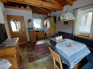 Gästehaus Passrucker - Fewo B - Wohnküche