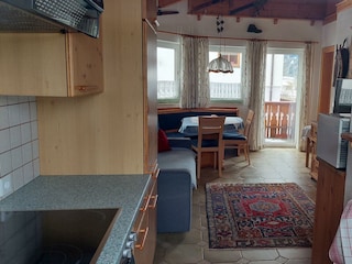 Gästehaus Passrucker - Fewo B  - Wohnküche