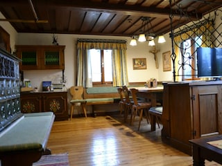 Ferienhaus Dachsteinblick - Wohnraum