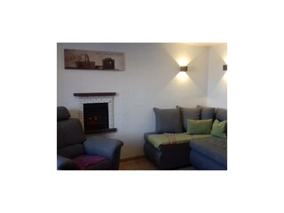 Wohnzimmer Ferienwohnung 2 Dachstein am Schirfhof