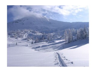 Landschaft Winter Gumpeneck
