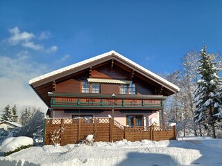 Haus im Winter 2023