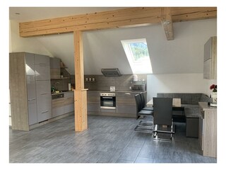 Küche mit Essbereich