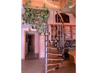 Stiegenaufgang Schlafzimmer