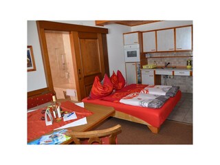 Appartement Putz - Küche-Wohnraum