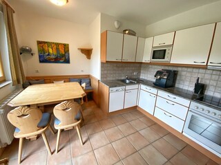 Gemütliche Sitzecke in der Küche