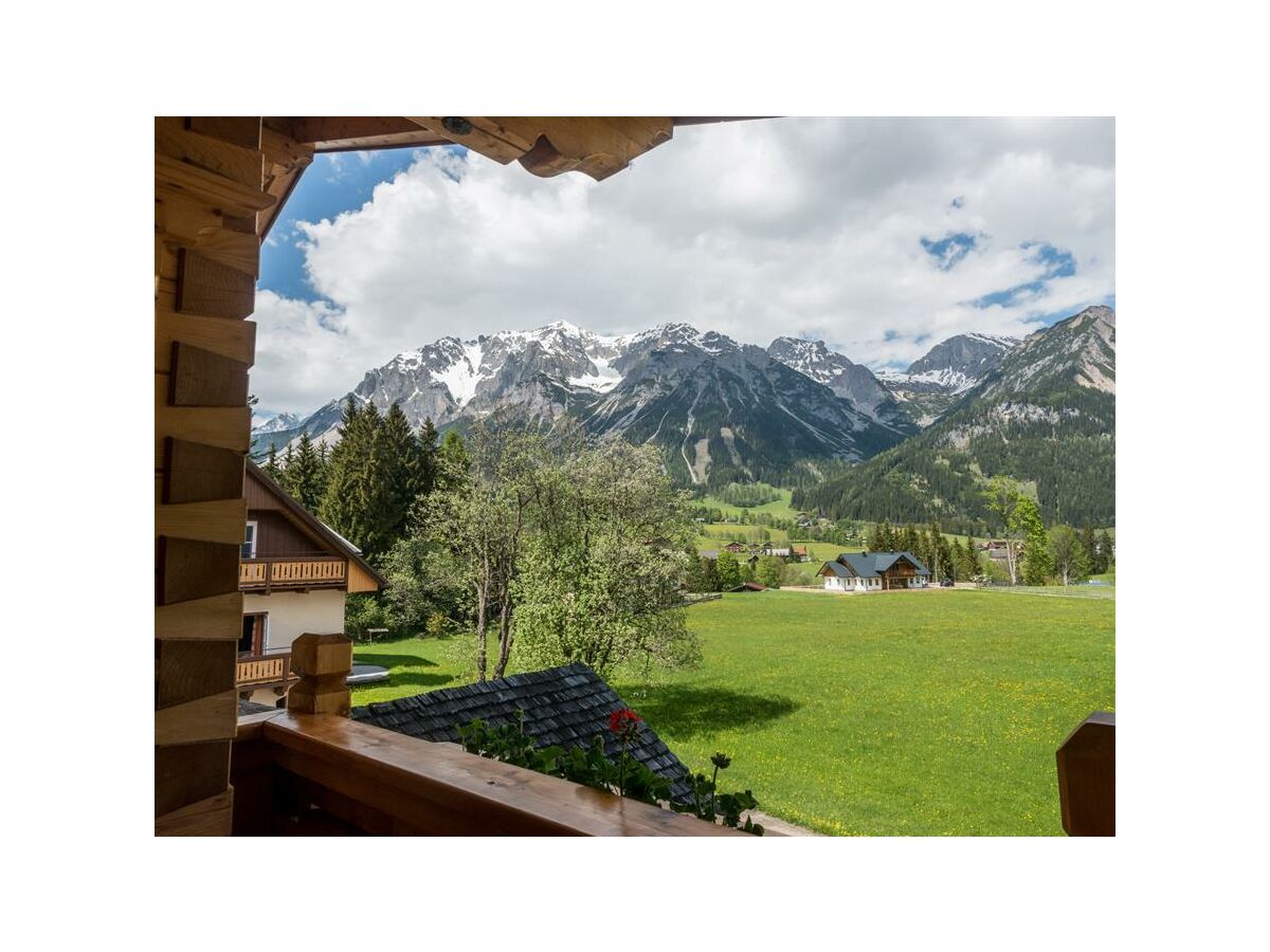 Bezaubernder Bergblick vom Schlafzimmer