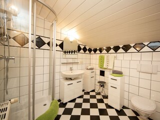 Haus Silberdistel - 3. Schlafzimmer eigenes Bad