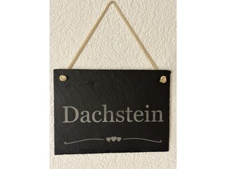 Türschild App. Dachstein