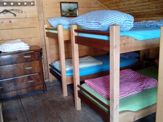 Dormitory with 6 or 8 beds