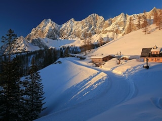 Wintertraum bei der Brandalm