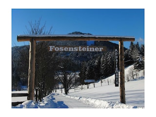 Zufahrt Fosensteiner