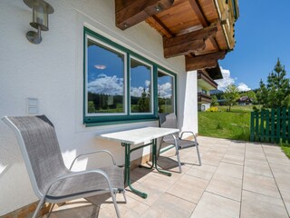 Terrasse Sitzgelegenheit Bergblick