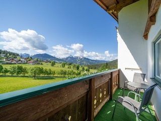 Balkon Bergblick