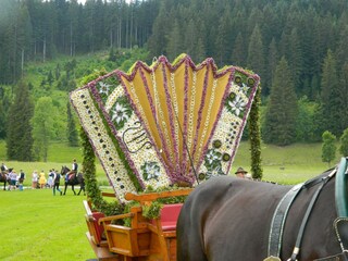 Frühlingsfest mit Ziehharmonika