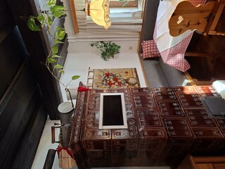 Stube mit Kachelofen