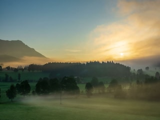 Tischlbergerhof im Morgennebel