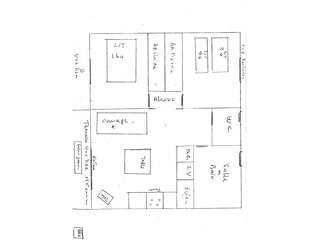 Casa per le vacanze Olmeto Pianta del piano 21