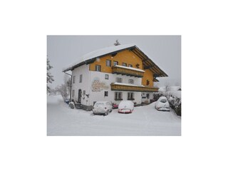 Unser Haus im Winter