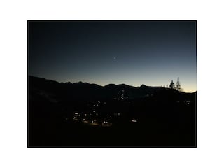 Dämmerung vom Balkon