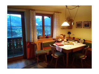 Wohnküche der Ferienwohnung