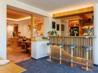 Das Hochkönig Bar im Wintergarten