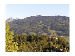Blick vom Balkon Richtung Planai