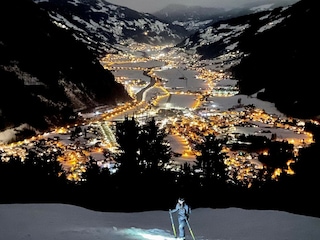 Mayrhofen bei Nacht