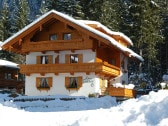 Our typical tyrolean house in winter