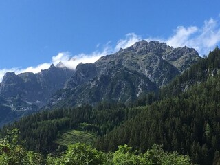 Blick vom Parkplatz