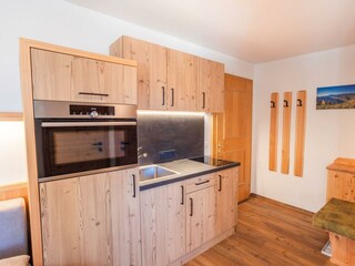 Wohnküche im Studio Reiteralm