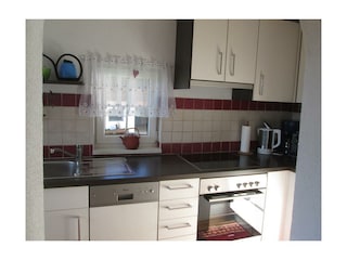 Küche im Ferienhäusl