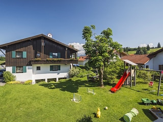 Garden with playground