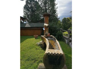 Brunnen im Garten