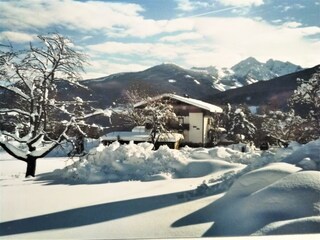 Haus Elsa im Winter