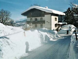 Haus Elsa im Winter