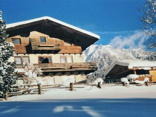 Haus Elsa im Winter