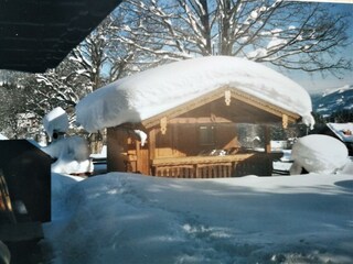 Gartenhaus Winter