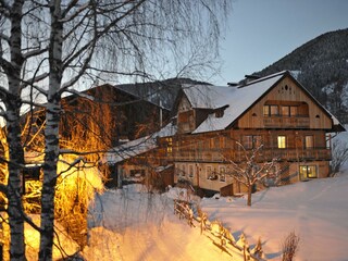 Reiterhof im Winter