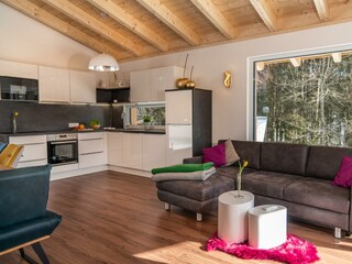 wohnküche1 ferienwohnung ahorn ramsau am dachstein