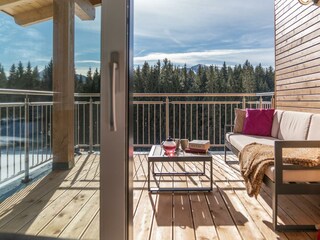 terrasse süd ferienwohnung ahorn ramsau am dachste