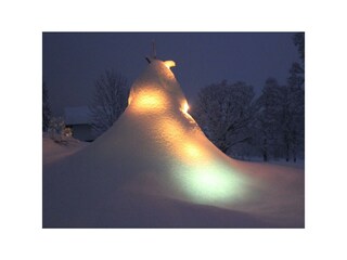 Christbaumbel Schnee