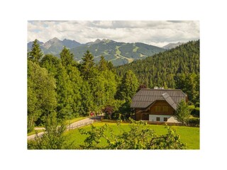Aussicht vom Balkon