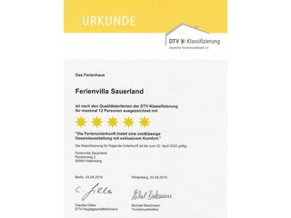 DTV-Urkunde