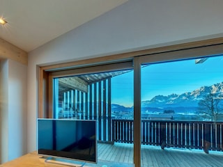 Natur Suite Hahnenkamm mit Blick Wilder Kaiser