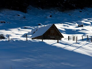landschaft winter ruhe