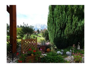 Genieße den Ausblick von unserem Garten