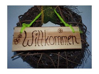 Herzlicher Willkommensgruß
