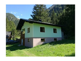 Ferienhaus im Sommer